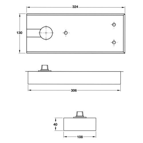 Bản lề sàn EN-3 100kg Häfele DIY 499.30.114 7 kich thuoc ban le san en 3 hafele diy 499 30 114