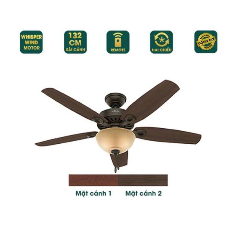 Quạt Trần Hunter 50613(008B) 4 Ảnh quạt Trần Hunter 50613(008B)