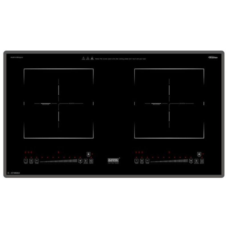 Bếp từ đôi Giovani G-2218 MAS lắp âm 3 Bếp từ đôi Giovani G-2218 MAS lắp âm