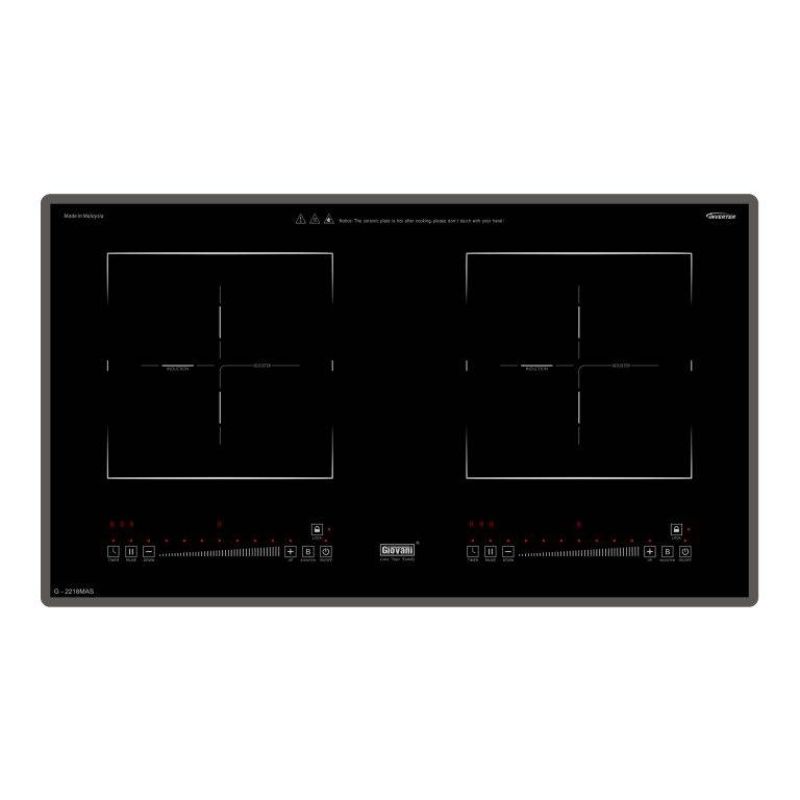 Bếp từ đôi Giovani G-2218 MAS lắp âm 3 Bếp từ đôi Giovani G-2218 MAS lắp âm