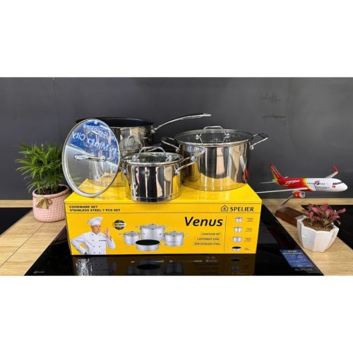 Bộ nồi inox Spelier VENUS 7 món