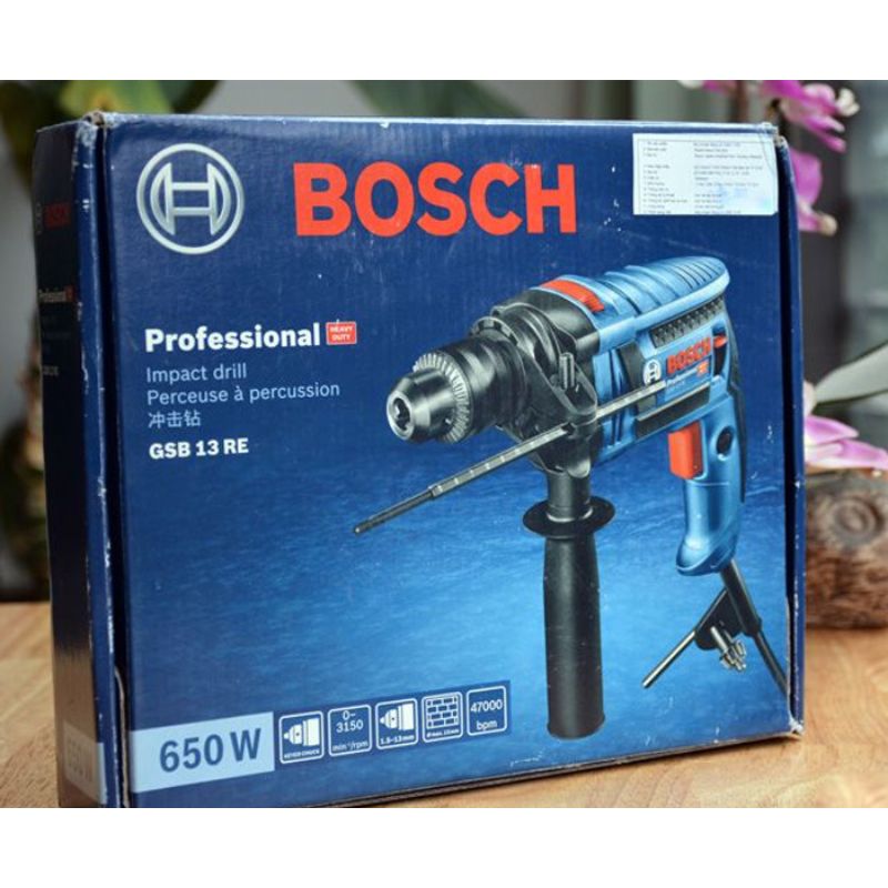 Máy khoan động lực Bosch GSB 13 RE 5 Máy khoan động lực Bosch GSB 13 RE - Ảnh 3
