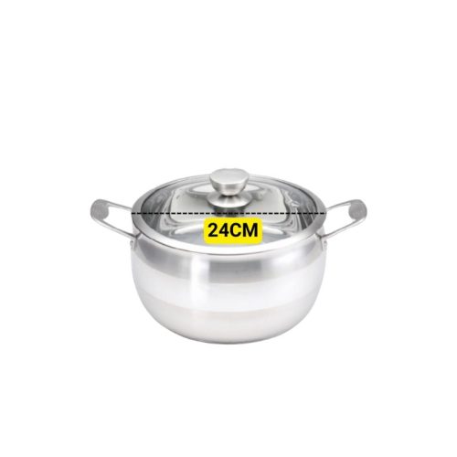 Kích thước Nồi inox Malloca SA-099 cao cấp