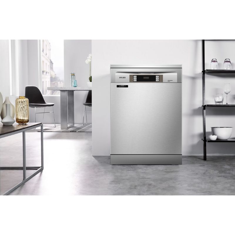 Máy rửa bát Spelier SP 15 DW-S/HA 7 Thiết kế Máy rửa bát Spelier SP 15 DW-S/HA