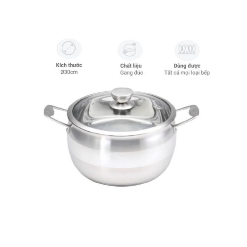 Thiết kế Nồi inox Malloca SA-099 cao cấp