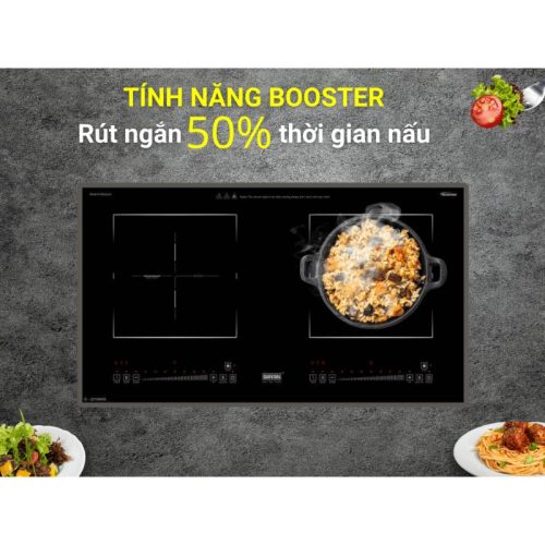 Bếp từ đôi Giovani G-2218 MAS lắp âm 11 Tính năng Bếp từ đôi Giovani G-2218 MAS lắp âm