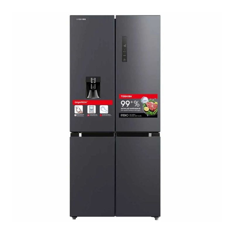 Tủ Lạnh 4 cánh Multi doors Inverter 509 Lít Toshiba GR-RF605WI-PMV(06)-MG 3 Tủ Lạnh 4 cánh Multi doors Inverter 509 Lít Toshiba GR-RF605WI-PMV(06)-MG
