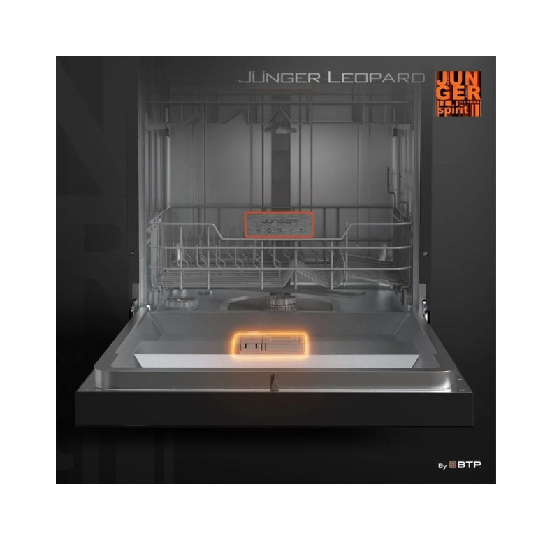 Máy rửa bát Junger LEOPARD-DWJ-183-VG 6 Bên trong Máy rửa bát Junger LEOPARD-DWJ-183-VG