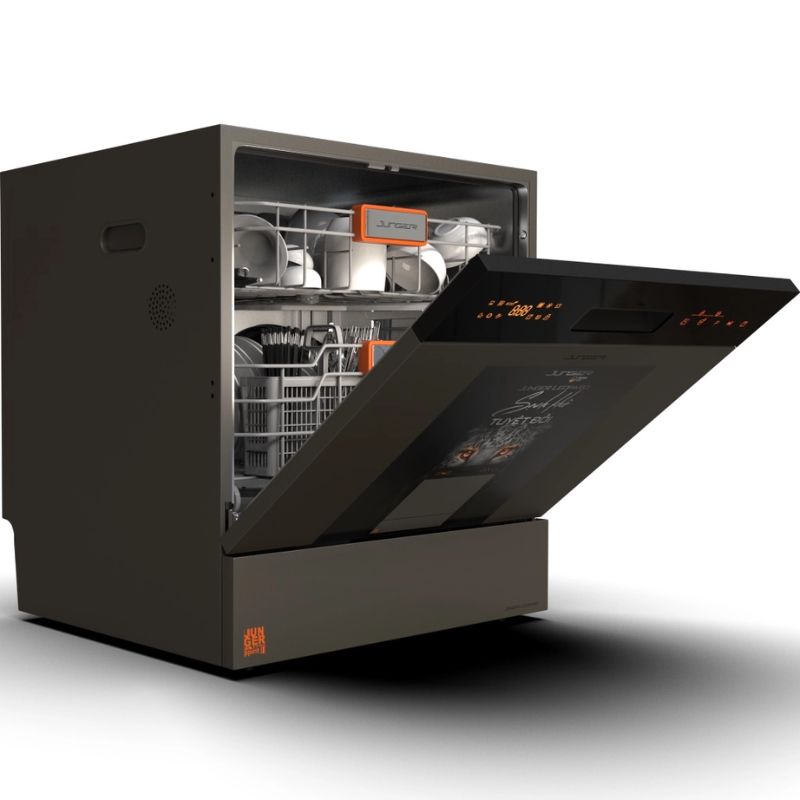 Máy rửa bát Junger LEOPARD-DWJ-133-MS 5 Góc nghiêng máy rửa bát Junger LEOPARD-DWJ-133-MS