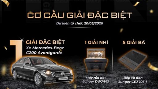 Kích hoạt chất Đức - Rinh Mercedes Benz 1,6 tỷ cùng Junger và Điện máy 365 3 Co cau giai dac biet