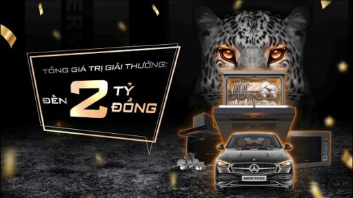 Kích hoạt chất Đức - Rinh Mercedes Benz 1,6 tỷ cùng Junger và Điện máy 365 2 Giai thuong