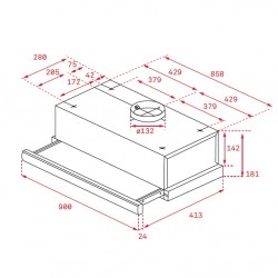 Máy hút mùi Teka TLR2 92 SS 113070001 4 Máy hút mùi Teka TLR2 92 SS 113070001 - Ảnh 2