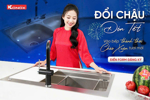 Đổi chậu Konox đón Tết cùng Bếp Hoàng Cương
