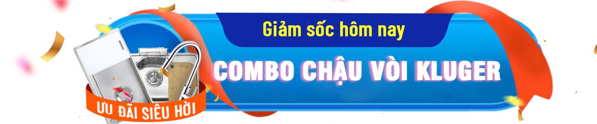 combo chau voi rua kluger