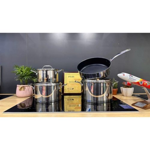 Bộ nồi inox Spelier VENUS 7 món 8 anh bo noi inox spelier venus 7 mon