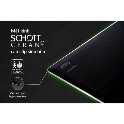 mặt kính Bếp từ đôi Eurosun EU - T758 Inverter tiết kiệm điện