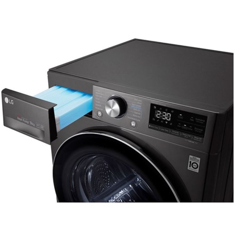 Máy sấy bơm nhiệt LG 9 kg DVHP09B 4 Bảng điều khiển máy sấy bơm nhiệt LG 9 kg DVHP09B