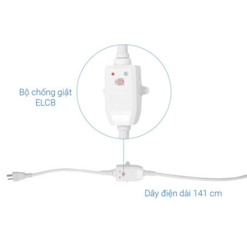 Bình nóng lạnh AN LUX 6 BE 6 lít 15 Dây điện Bình nóng lạnh AN LUX 6 BE 6 lít