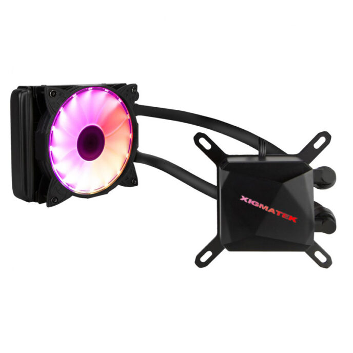 XIGMATEK GLACE 120  - RGB, ALL IN ONE WATERCOOLING