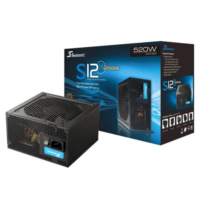 Seasonic 520w S12II-520 - 80 PLUS® BRONZE