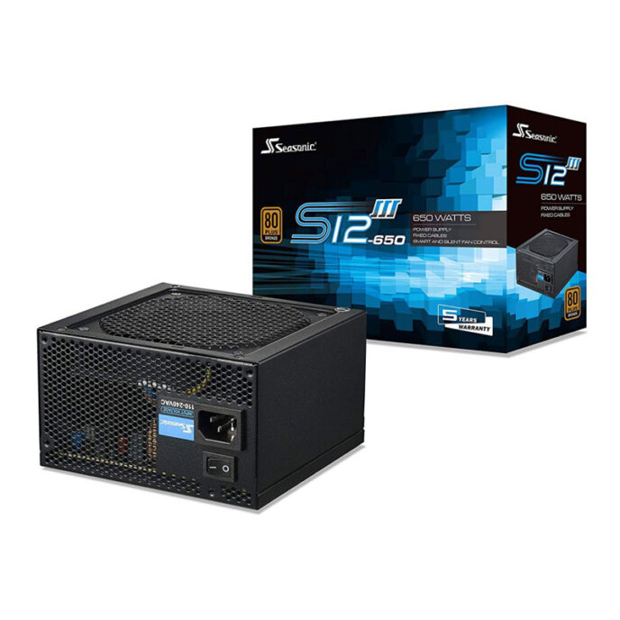 Seasonic 650w S12III-650 - 80 PLUS® BRONZE