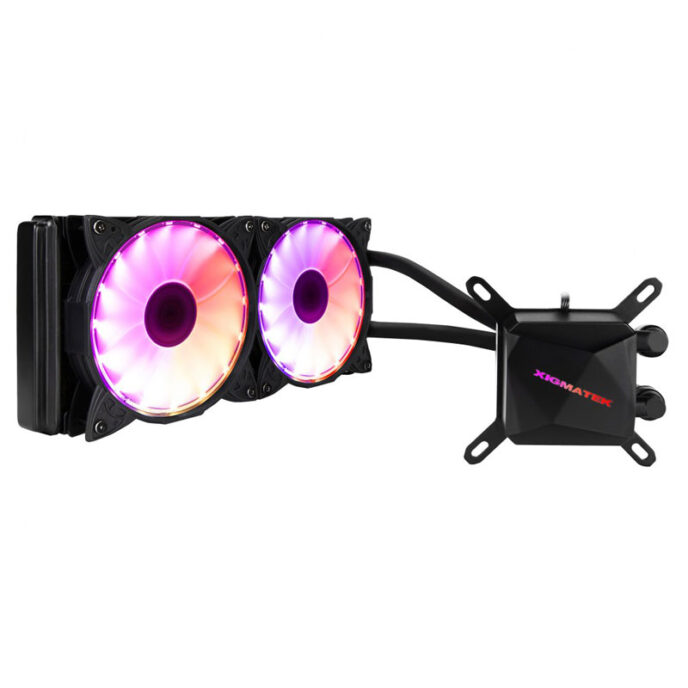 XIGMATEK GLACE 240 - RGB, ALL IN ONE WATERCOOLING