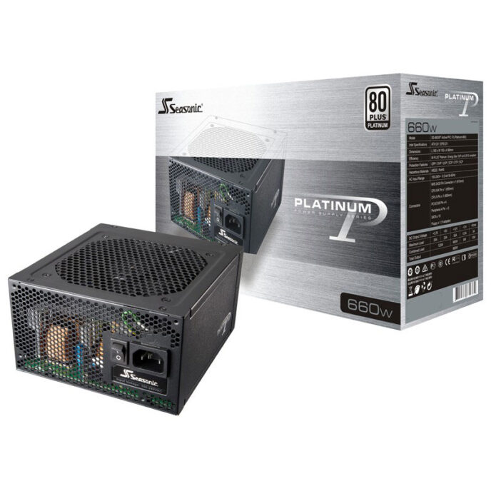 Seasonic 660w P-660 - 80 PLUS® PLATINUM