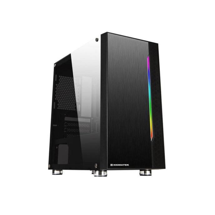 XIGMATEK GEMINI - PREMIUM M-ATX, RGB STRIP