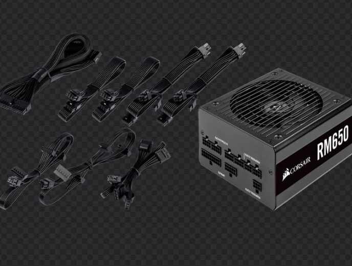 Nguồn máy tính Corsair RM650 80 Plus Gold - Full Modul - CP-9020194-NA