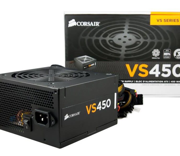 Nguồn máy tính corsair VS 450W 80 PLUS White Certified PSU