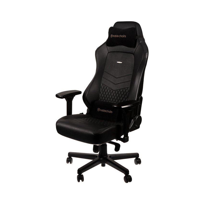 Ghế Noblechairs HERO Series Real Leather Black Red