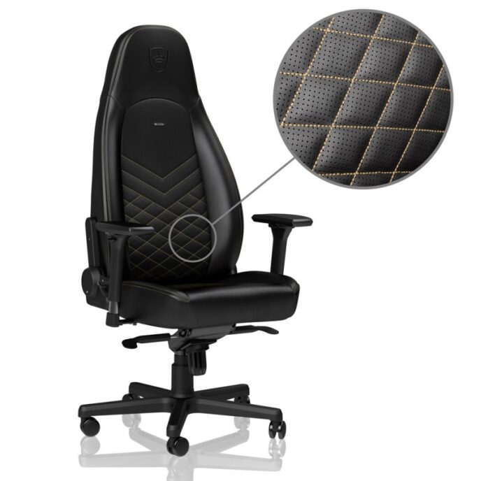 Ghế Noblechairs ICON Series Black/Gold