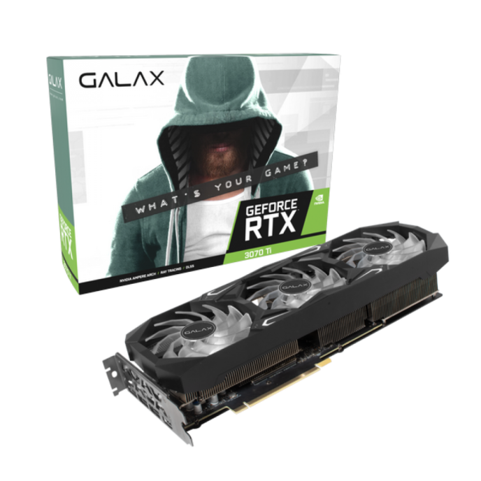 Card Đồ Họa Galax GeForce RTX 3070 Ti SG (1-Click OC) 8GB GDDR6X 256-bit DP * 3 / HDMI / LHR