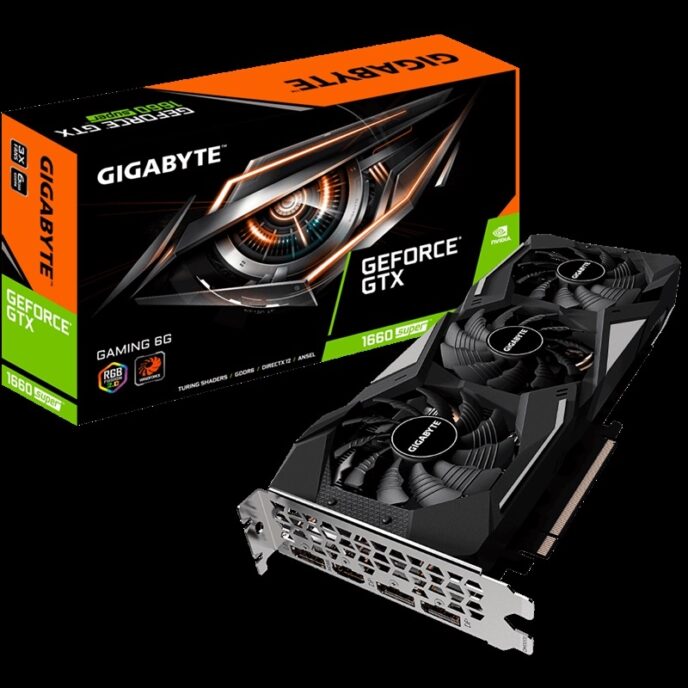 VGA GIGABYTE GeForce GTX 1660 SUPER OC 6G (GV-N166SOC-6GD)