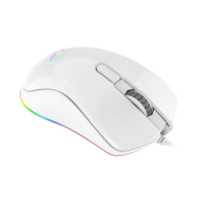 Chuột DareU EM908 ARTIC White RGB