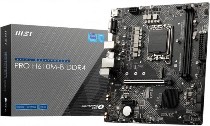 Mainboard MSI PRO H610M-B DDR4