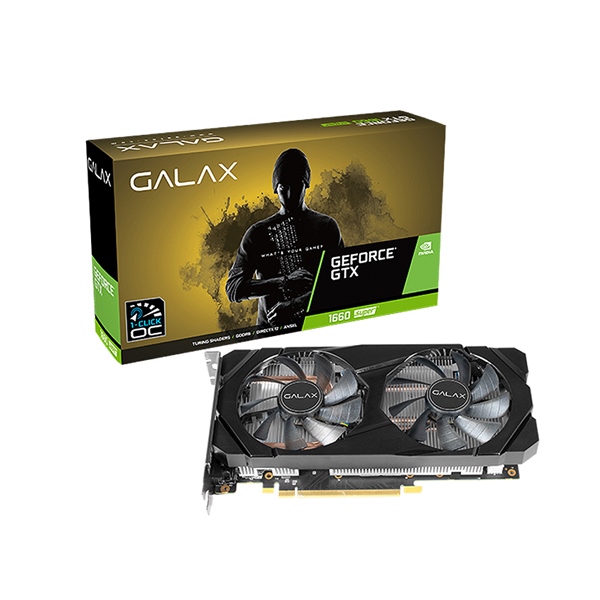 Card màn hình GALAX GeForce GTX 1660 SUPER 1-CLICK OC