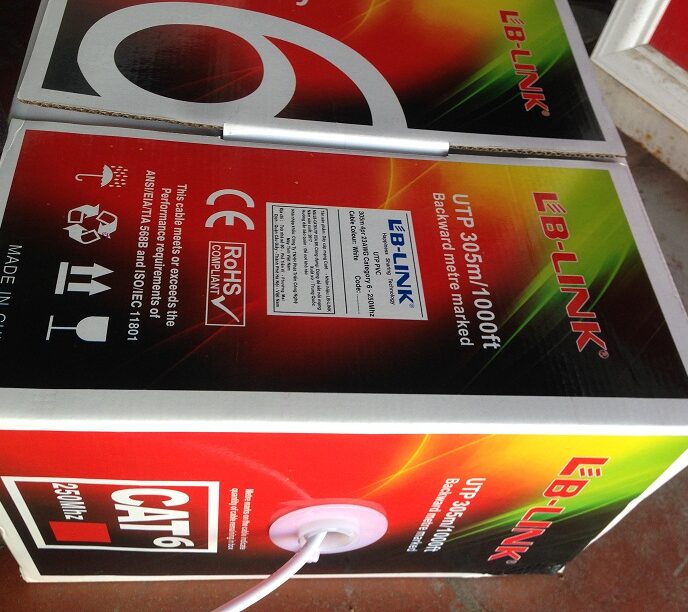 Dây mạng cat 6 LBLINK (305m/cuộn)