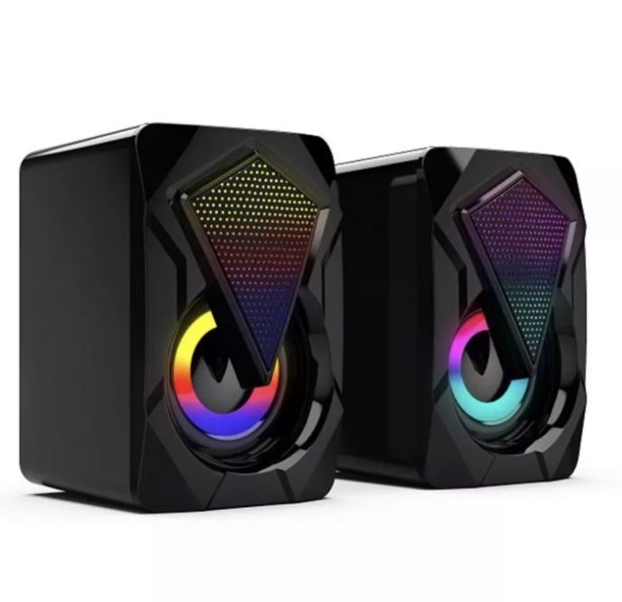Loa Đôi Vi Tính 2.0 LeerFei YST-1046 - Led RGB - New Full Box