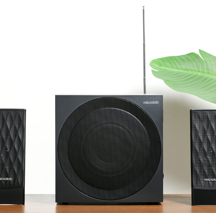 Loa vi tính Bluetooth Microlab M318BT Đen