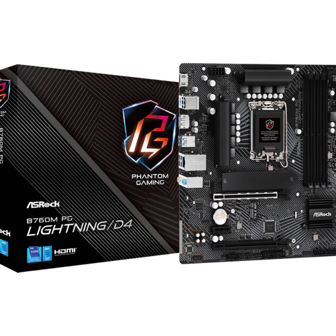 ASROCK B760M PG LIGHTNING DDR4