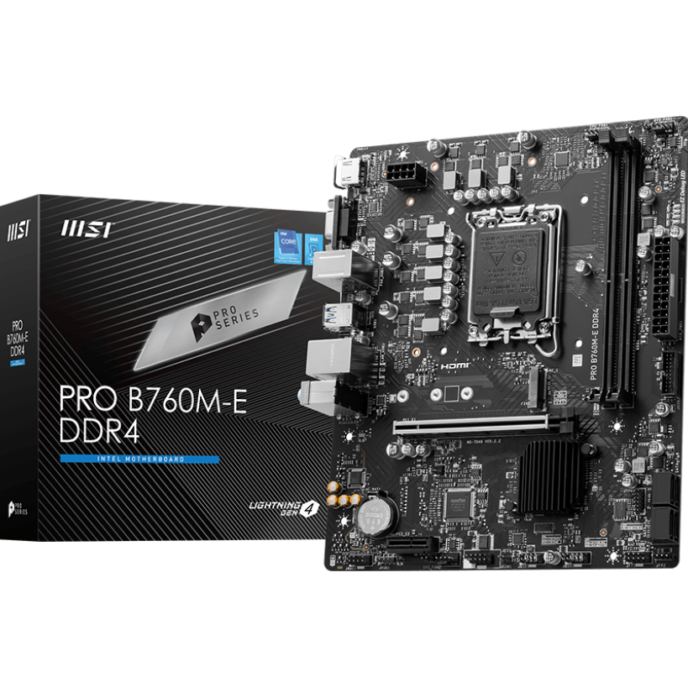 Mainboard MSI PRO B760M-E DDR4