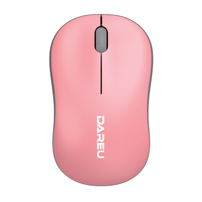CHUỘT KHÔNG DÂY DAREU LM106G PINK (USB)