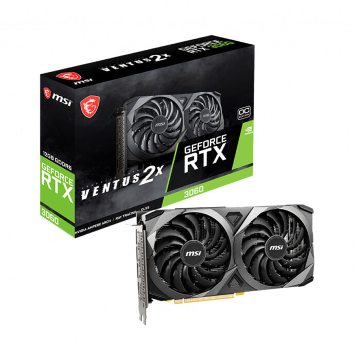 Card màn hình MSI RTX 3060 VENTUS 2X 12G OC