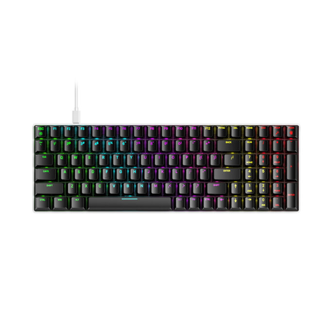 Bàn phím cơ DareU EK8100 LED RGB (Blue/ Brown/ Red D switch)