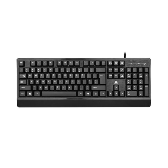 BÀN PHÍM GOLDEN FIELD GK301 ĐEN (USB)