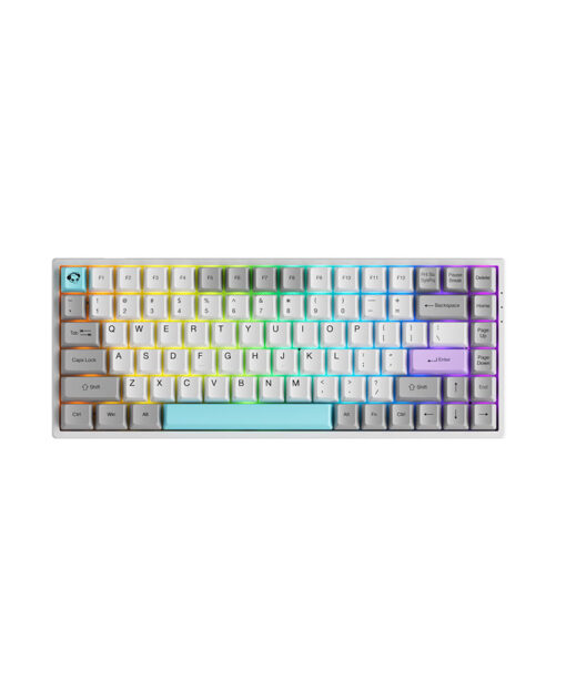 Bàn phím cơ AKKO 3084B Plus Silent (Bluetooth 5.0 / Wireless 2.4Ghz / Hotswap / Foam tiêu âm / AKKO CS Jelly sw)
