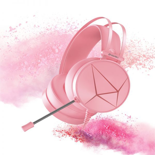 Tai nghe DareU EH722X 7.1 Pink