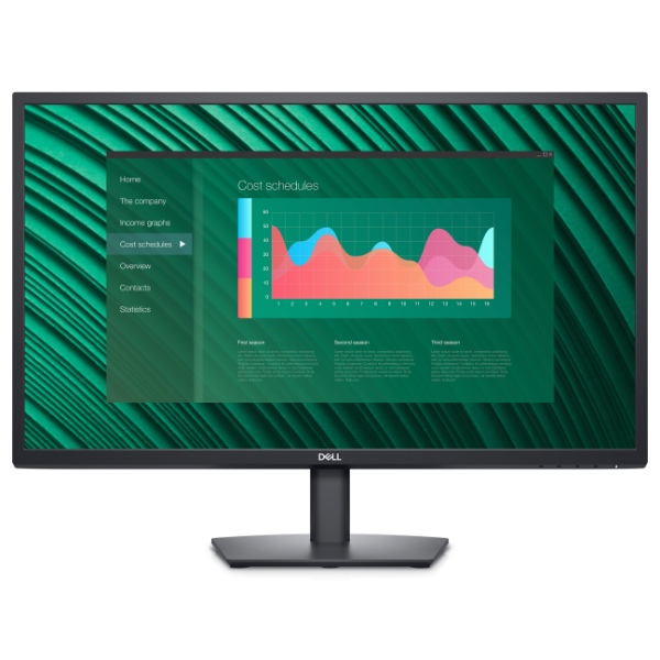 MÀN HÌNH MÁY TÍNH DELL E2723H 27 INCH FHD VA 75HZ PHẲNG (  VGA, DISPLAYPORT )