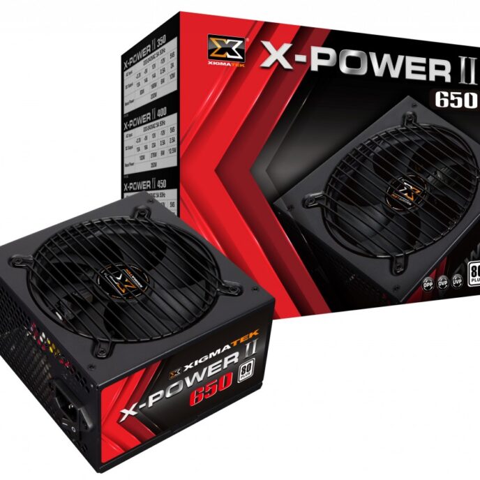 XIGMATEK X-POWER II 650 (EN42463) - 80PLUS WHITE, Sản phẩm lý tưởng cho hệ thống GAME-NET